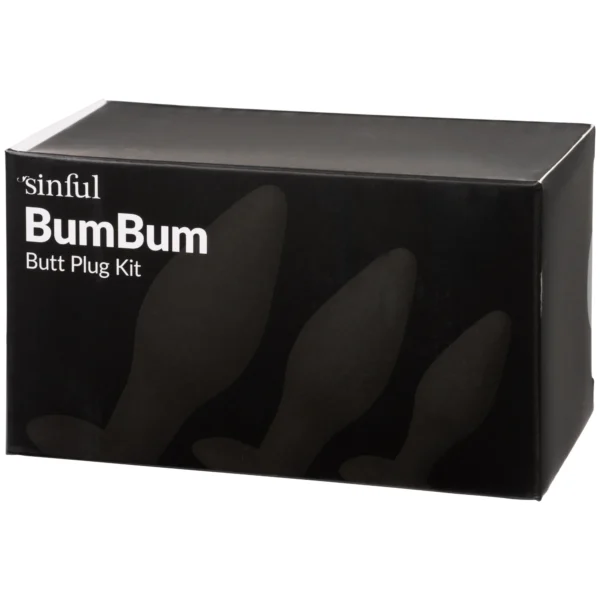 Sinful BumBum Silicone Butt Plug Set - Image 6