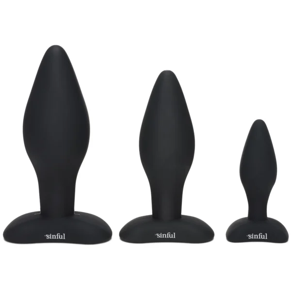 Sinful BumBum Silicone Butt Plug Set - Image 2